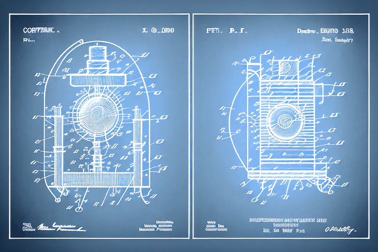 Two different types of patents represented as two distinct objects