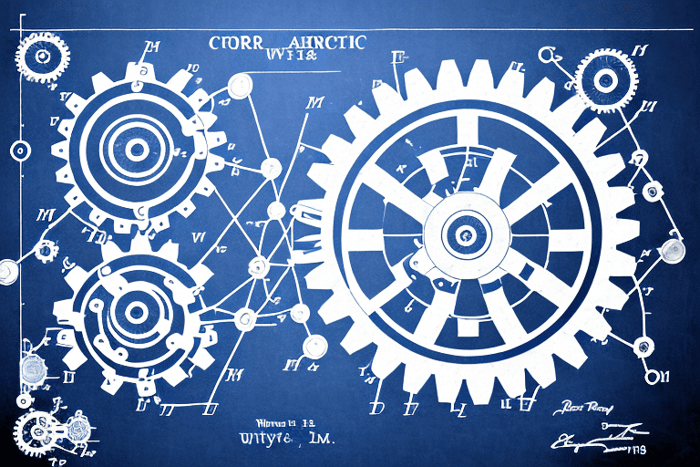 Two distinct but interconnected gears