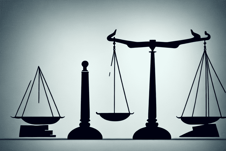 Two distinct scales of justice