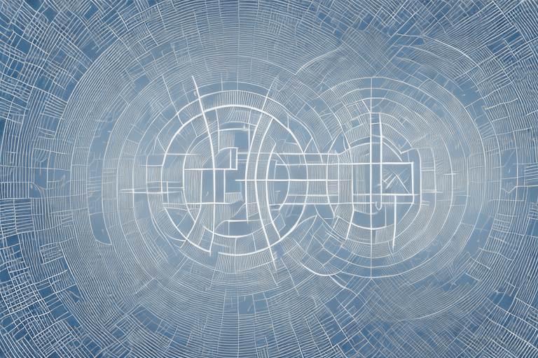 A thicket made of patents intertwined with symbols of a bar and elements from the mpep