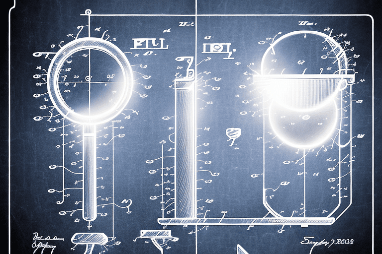 A symbolic representation of a patent document