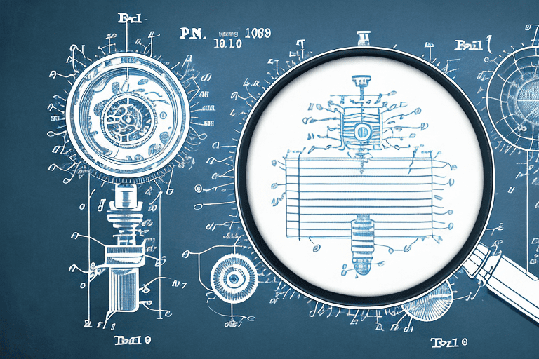 A dissected mechanical device revealing its inner workings