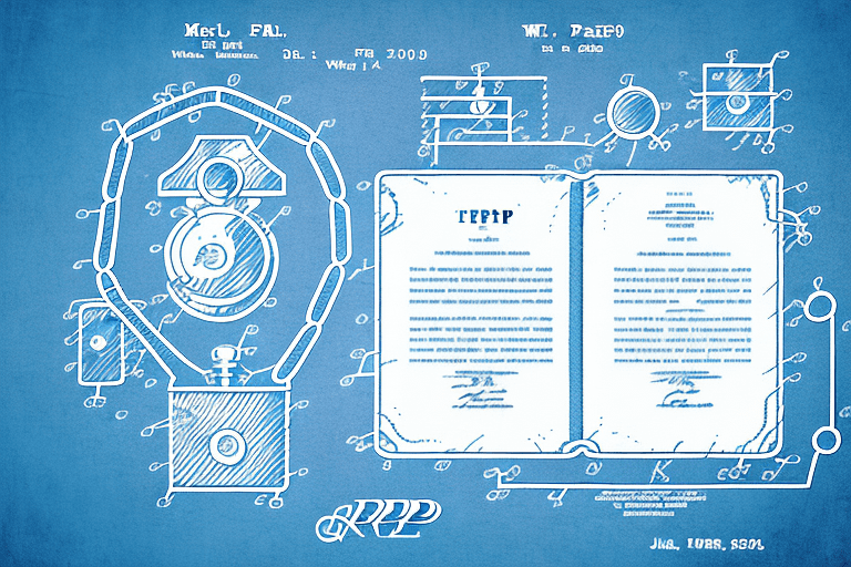 A chain linking a patent document