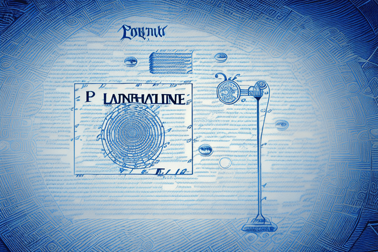 A complex labyrinth made of patent documents and legal books