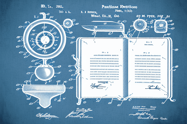 A symbolic representation of a patent document