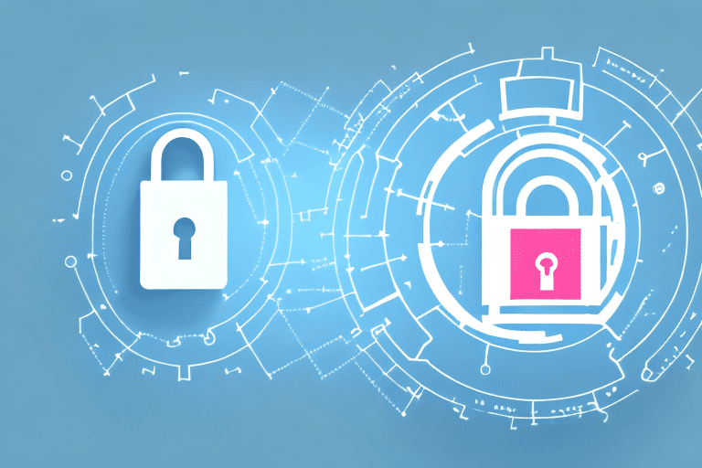 A digital lock protecting a data file to symbolize the concept of drm as a form of intellectual property protection