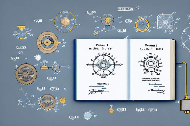 A symbolic representation of a patent document