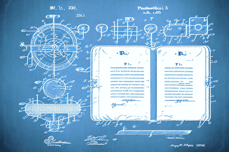 A symbolic representation of a patent document