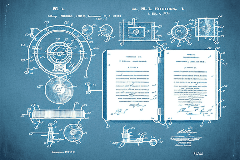 A symbolic collection of intellectual property items such as a patent document