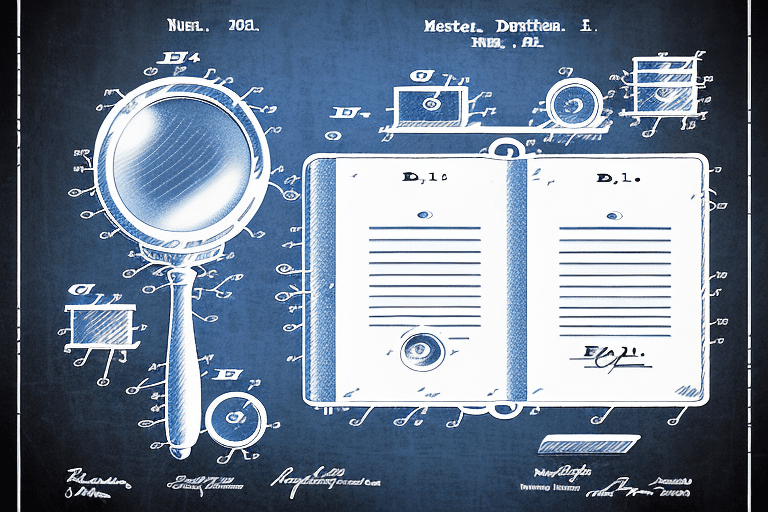A patent document partially covered by a symbolic license