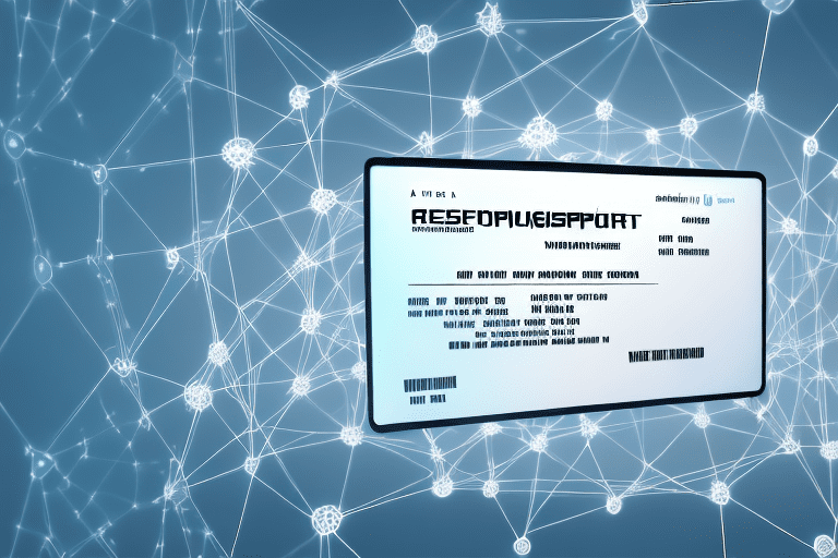 A computer screen displaying an acknowledgement receipt with various intellectual property symbols like copyright