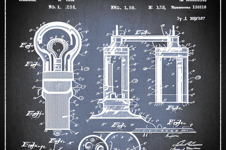 A patent document with a large