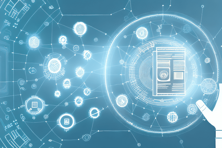 A digital interface connecting two documents