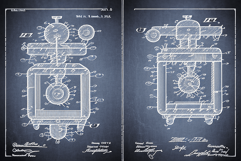 What is the difference between the “all elements” rule and the “point of novelty” test in design patents?