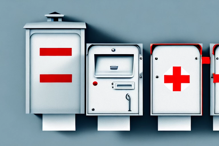 Two mailboxes