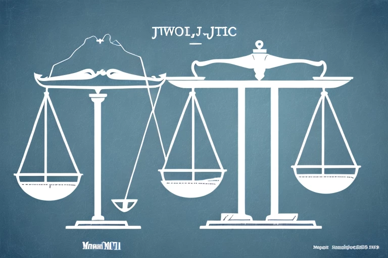 Two distinct scales of justice
