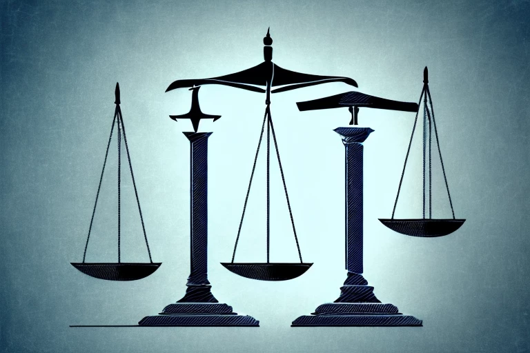 Two distinct scales of justice