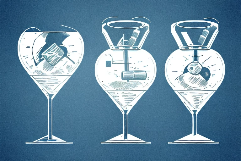 Two different hourglasses