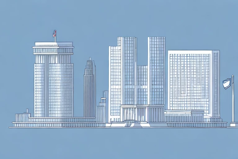 Two distinct buildings