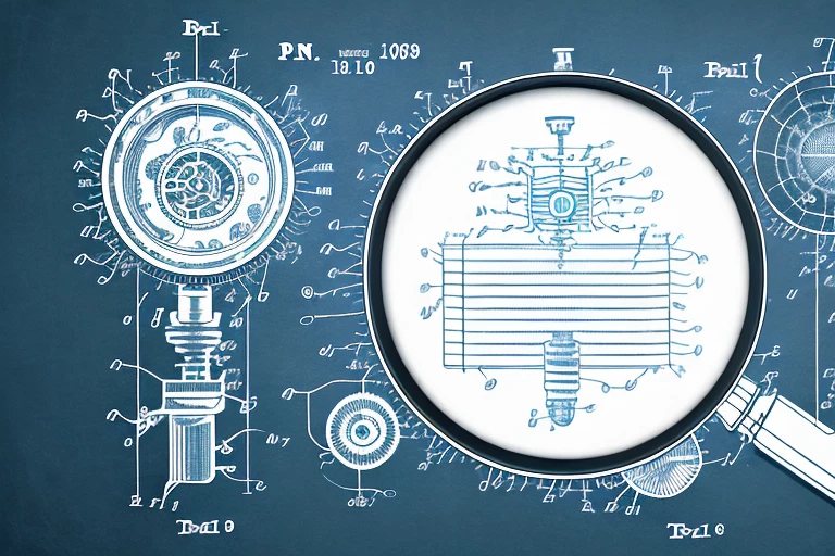 A dissected mechanical device revealing its inner workings