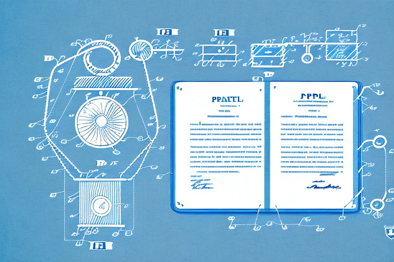 A chain linking a patent document