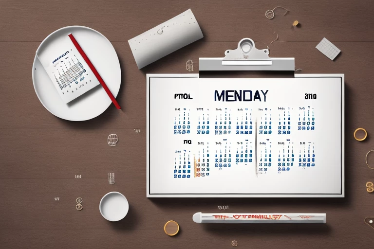 A calendar showing a one-year period