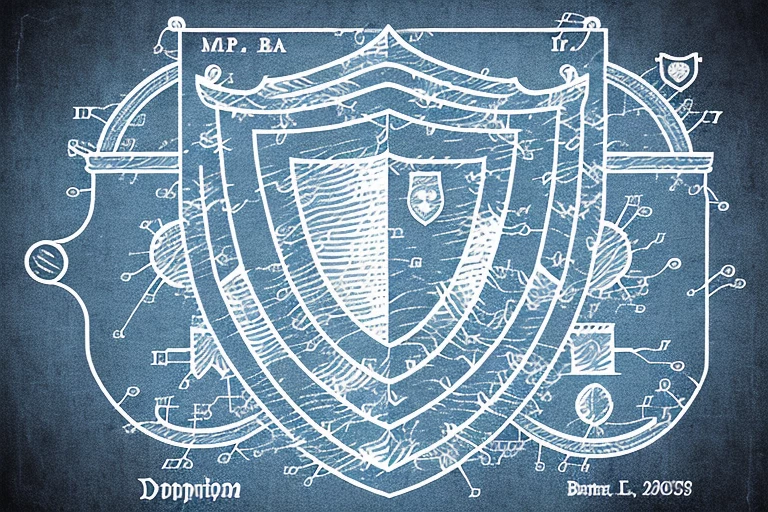 A shield symbolizing defense