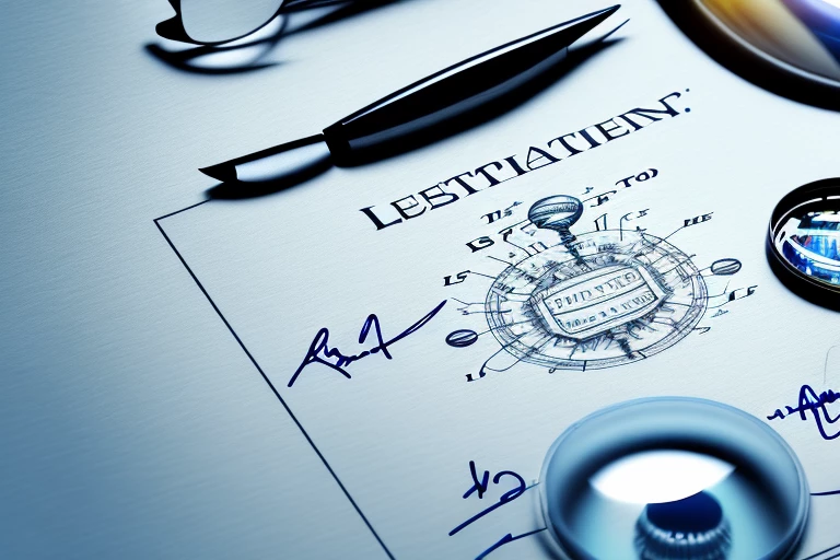 A signed license agreement