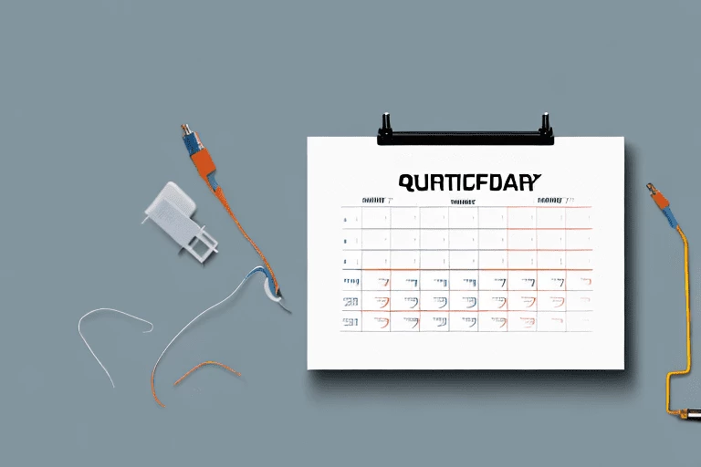 A calendar with a highlighted period