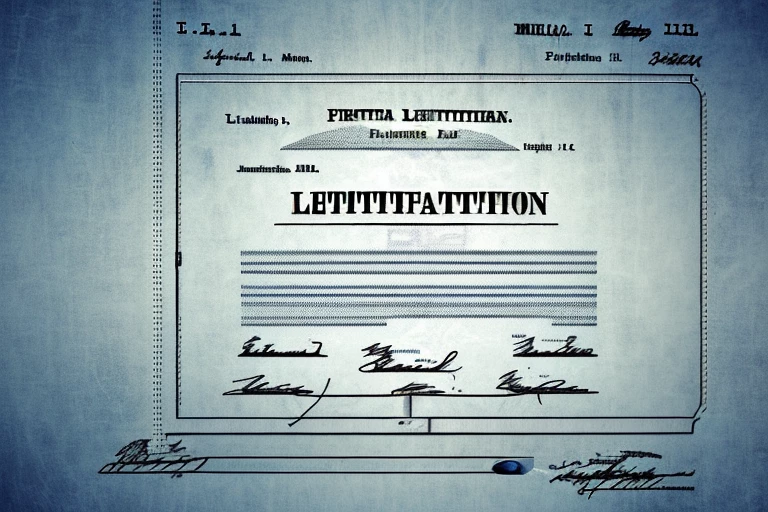 A faded patent certificate with a magnifying glass highlighting the term "expired registration"