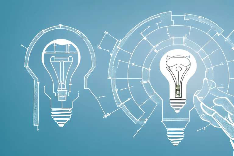 A lightbulb