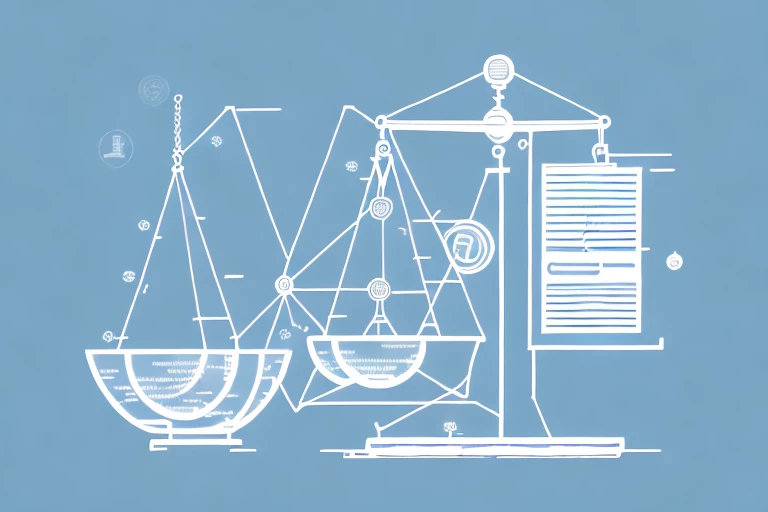A symbolic balance scale