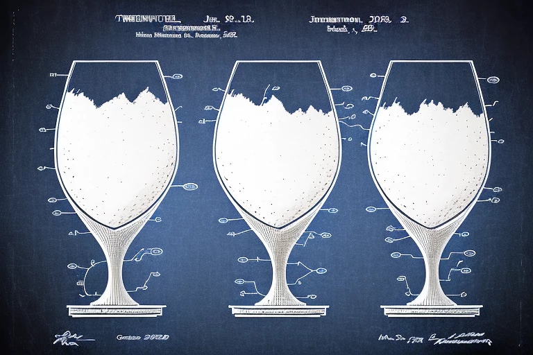 Two distinct hourglasses