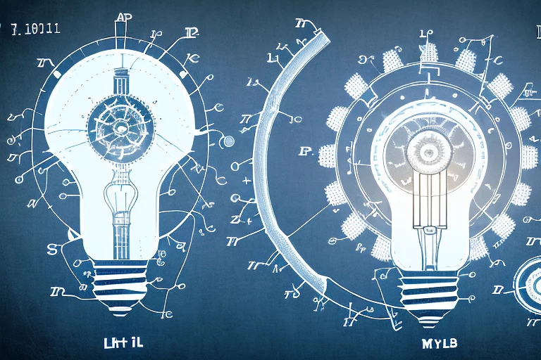 A lightbulb