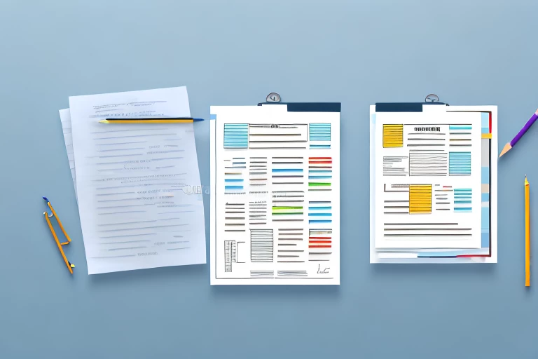 Two distinct documents