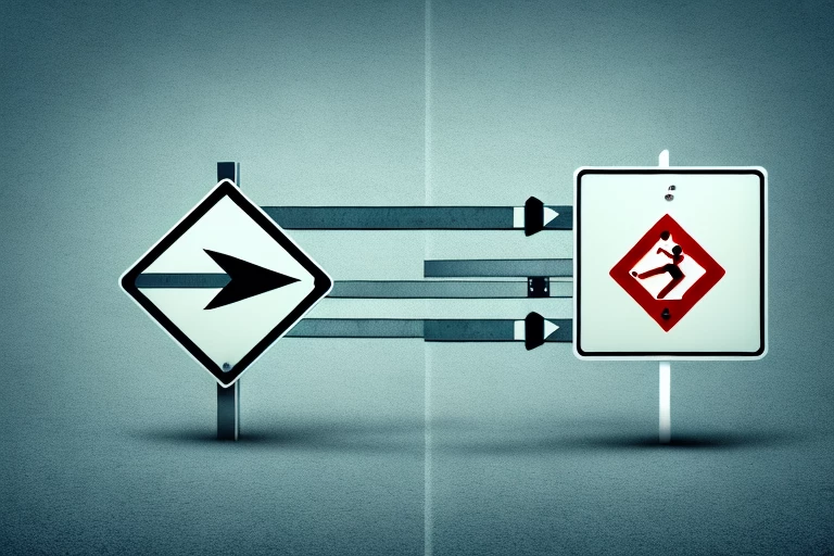 Two distinct paths