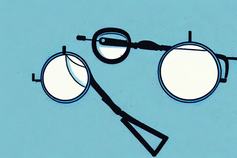 Two different magnifying glasses