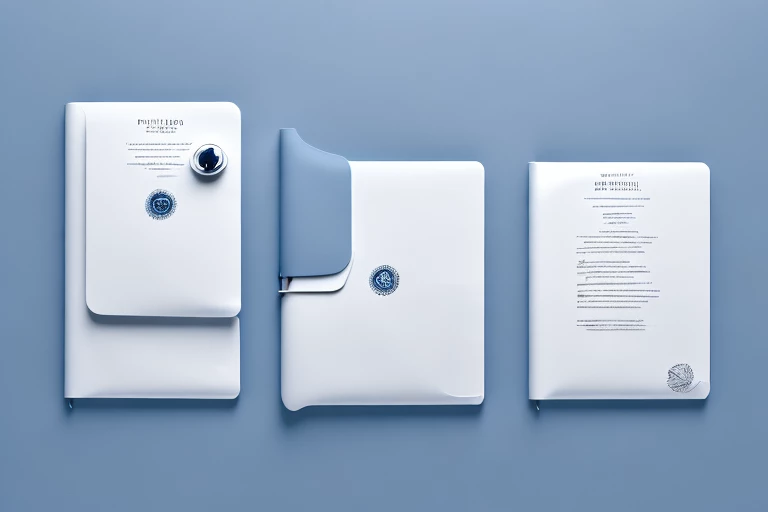 Two distinct folders labeled "post-grant review" and "pre-issuance submission