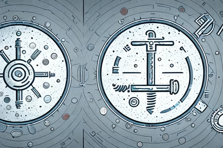Two distinct piles of coins
